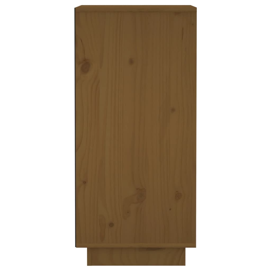 Credenze 2 pz Miele 31,5x34x75 cm in Legno Massello di Pino cod mxl 10470