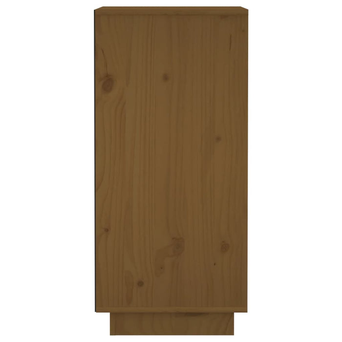 Credenze 2 pz Miele 31,5x34x75 cm in Legno Massello di Pino cod mxl 10470