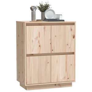 Credenza 60x34x75 cm in Legno Massello di Pino 813375