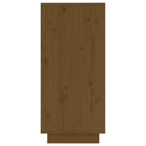 Credenze 2 pz Miele 31,5x34x75 cm in Legno Massello di Pino