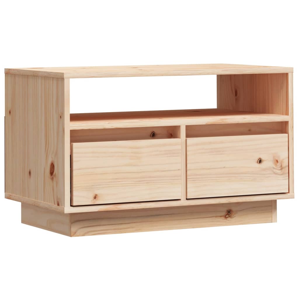 Mobile Porta TV 60x35x37 cm in Legno Massello di Pino cod mxl 25405