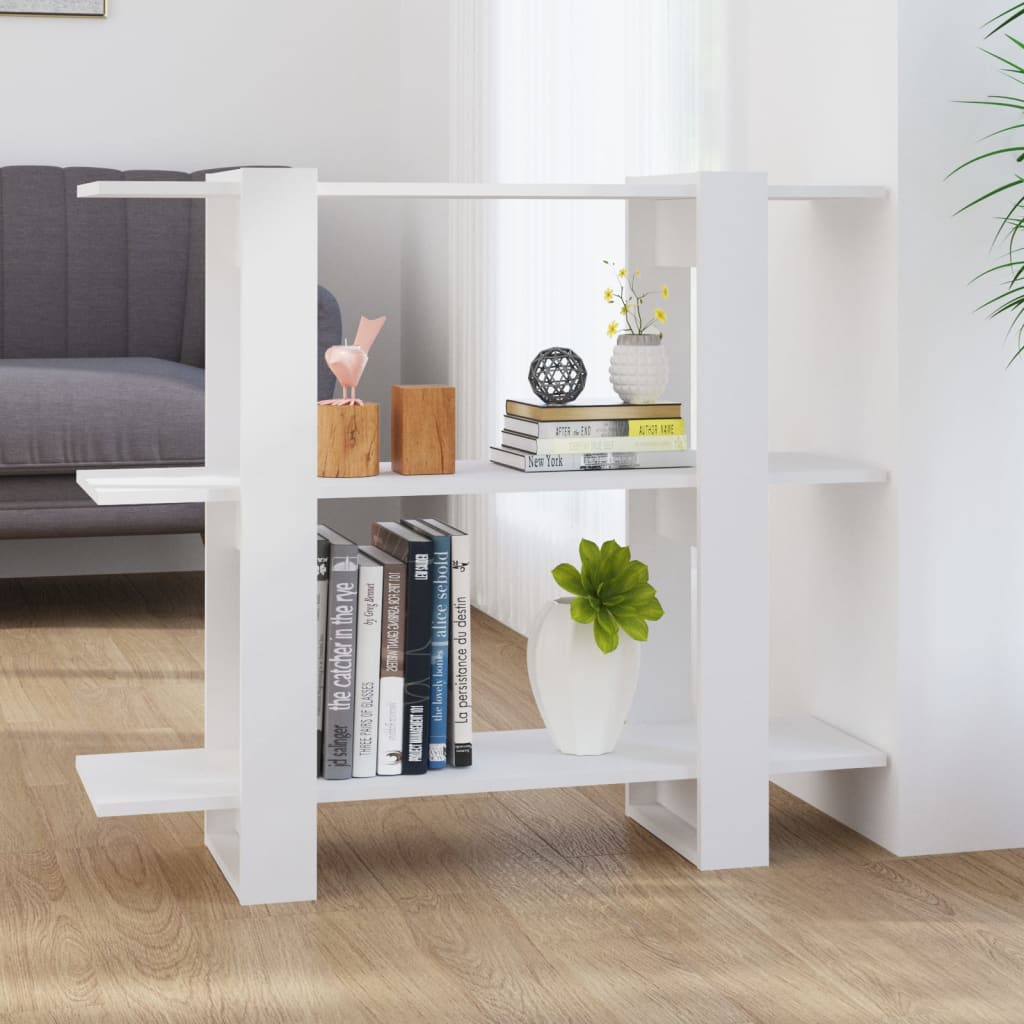 Libreria/Divisorio Bianco 100x30x87 cm cod mxl 23152