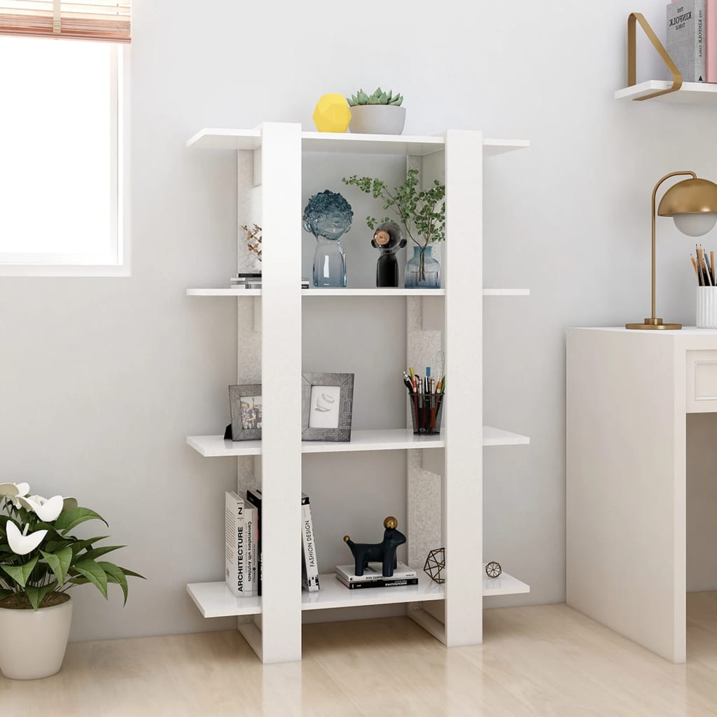 Libreria/Divisorio Bianco 80x30x123,5 cm 811574