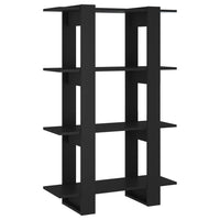 Libreria/Divisorio Nero 80x30x123,5 cm cod mxl 17476