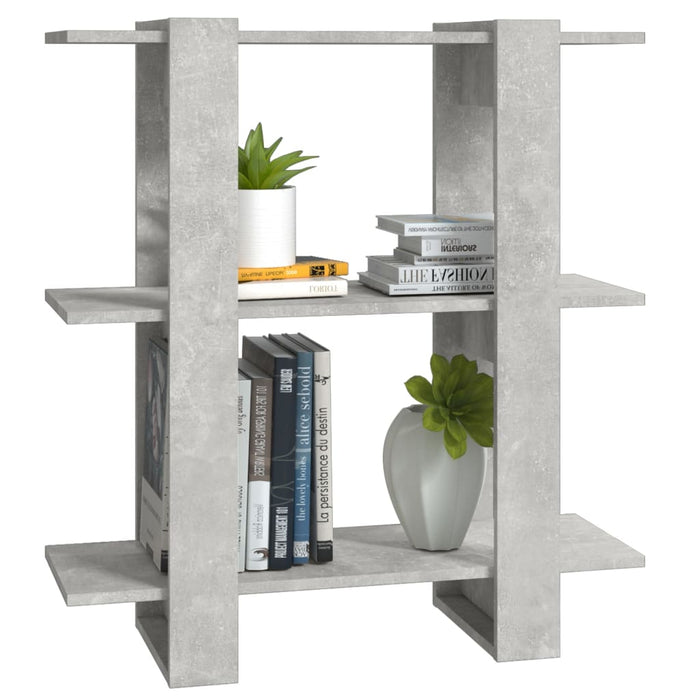 Libreria/Divisorio Grigio Cemento 80x30x87 cm cod mxl 23489