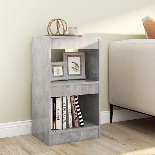 Libreria/Divisorio Grigio Cemento 40x30x72 cm cod mxl 19533