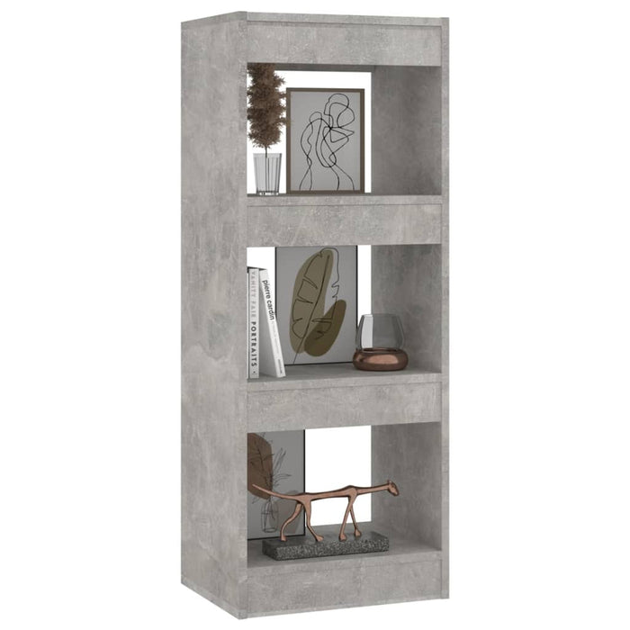 Libreria/Divisorio Grigio Cemento 40x30x103 cm in Truciolato