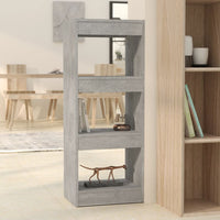 Libreria/Divisorio Grigio Cemento 40x30x103 cm in Truciolato