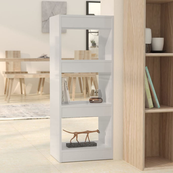 Libreria/Divisorio Bianco Lucido 40x30x103 cm in Truciolato  cod mxl 20346