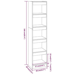 Libreria/Divisorio Bianco 40x30x166 cm cod mxl 6964