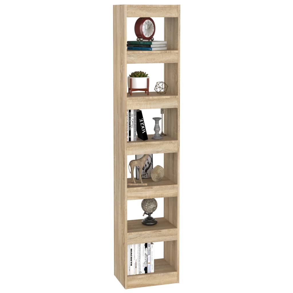 Libreria/Divisorio Rovere Sonoma 40x30x198 cm cod mxl 6825