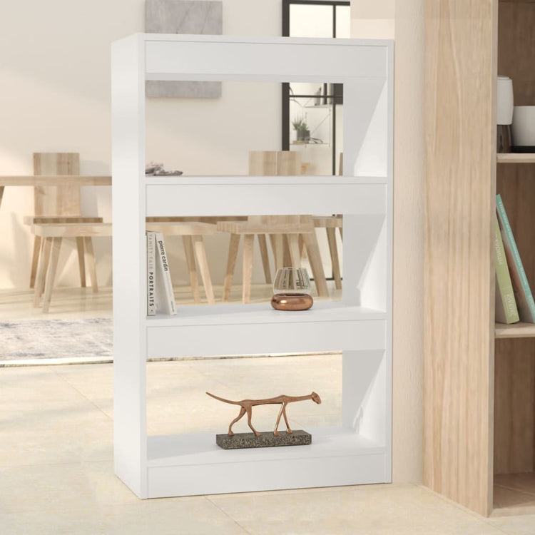 Libreria/Divisorio Bianco 60x30x103 cm in Truciolato cod mxl 13279