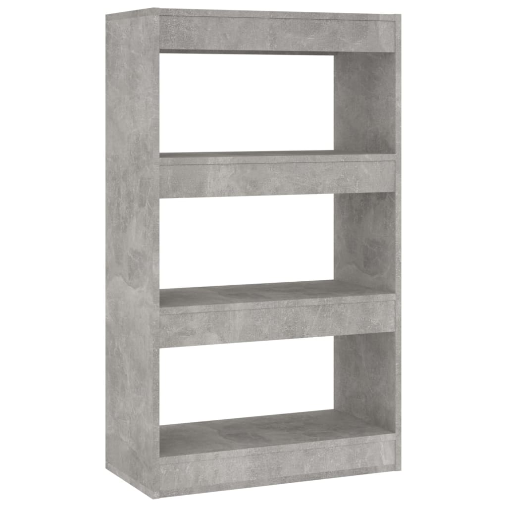 Libreria/Divisorio Grigio Cemento 60x30x103 cm in Truciolato cod mxl 8861