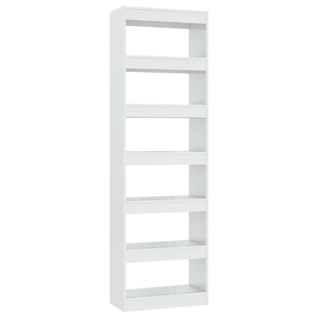 Libreria/Divisorio Bianco Lucido 60x30x198 cm cod mxl 9094