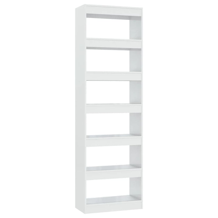 Libreria/Divisorio Bianco Lucido 60x30x198 cm cod mxl 9094