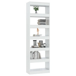 Libreria/Divisorio Bianco Lucido 60x30x198 cm cod mxl 9094