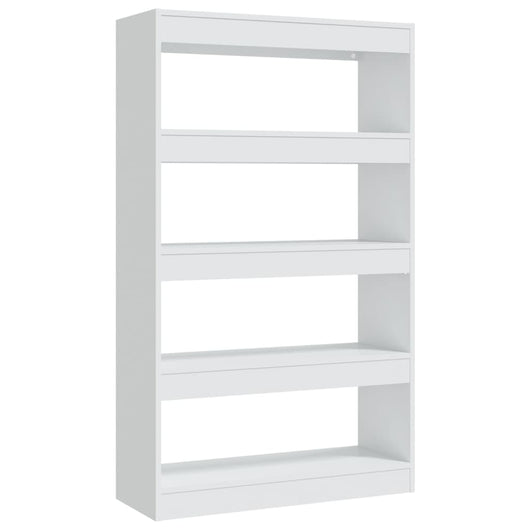 Libreria/Divisorio Bianco 80x30x135 cm in Truciolato