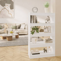 Libreria/Divisorio Bianco 80x30x135 cm in Truciolato 811709