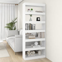 Libreria/Divisorio Bianco 80x30x198 cm in Truciolato cod mxl 13099