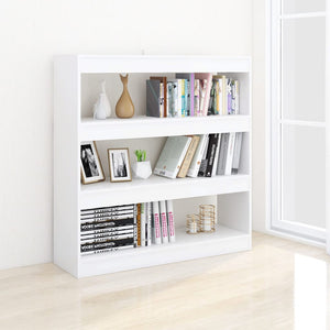 Libreria/Divisorio Bianco 100x30x103 cm