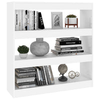 Libreria/Divisorio Bianco 100x30x103 cm