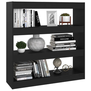 Libreria/Divisorio Nero 100x30x103 cm cod mxl 15018