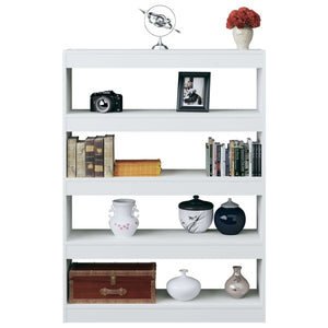 Libreria/Divisorio Bianco 100x30x135 cm cod mxl 14840