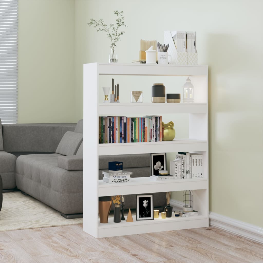 Libreria/Divisorio Bianco 100x30x135 cm cod mxl 14840