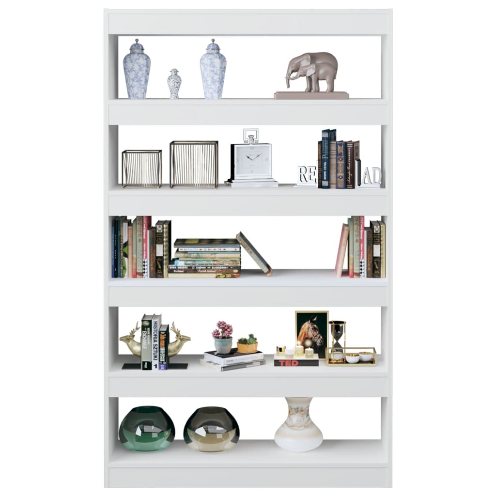 Libreria/Divisorio Bianco 100x30x166 cm 811763