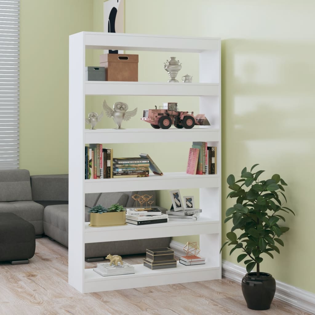 Libreria/Divisorio Bianco 100x30x166 cm 811763