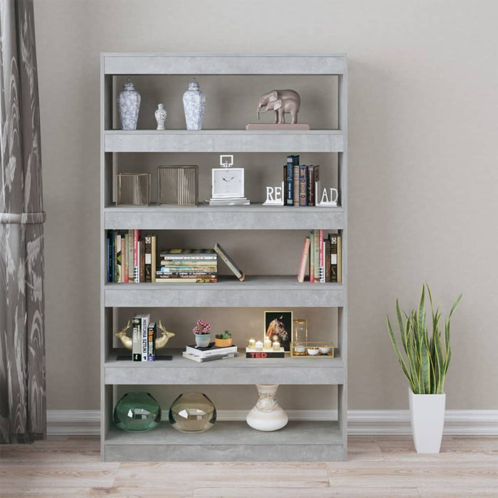 Libreria/Divisorio Grigio Cemento 100x30x166 cm cod mxl 17341