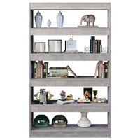 Libreria/Divisorio Grigio Cemento 100x30x166 cm cod mxl 17341