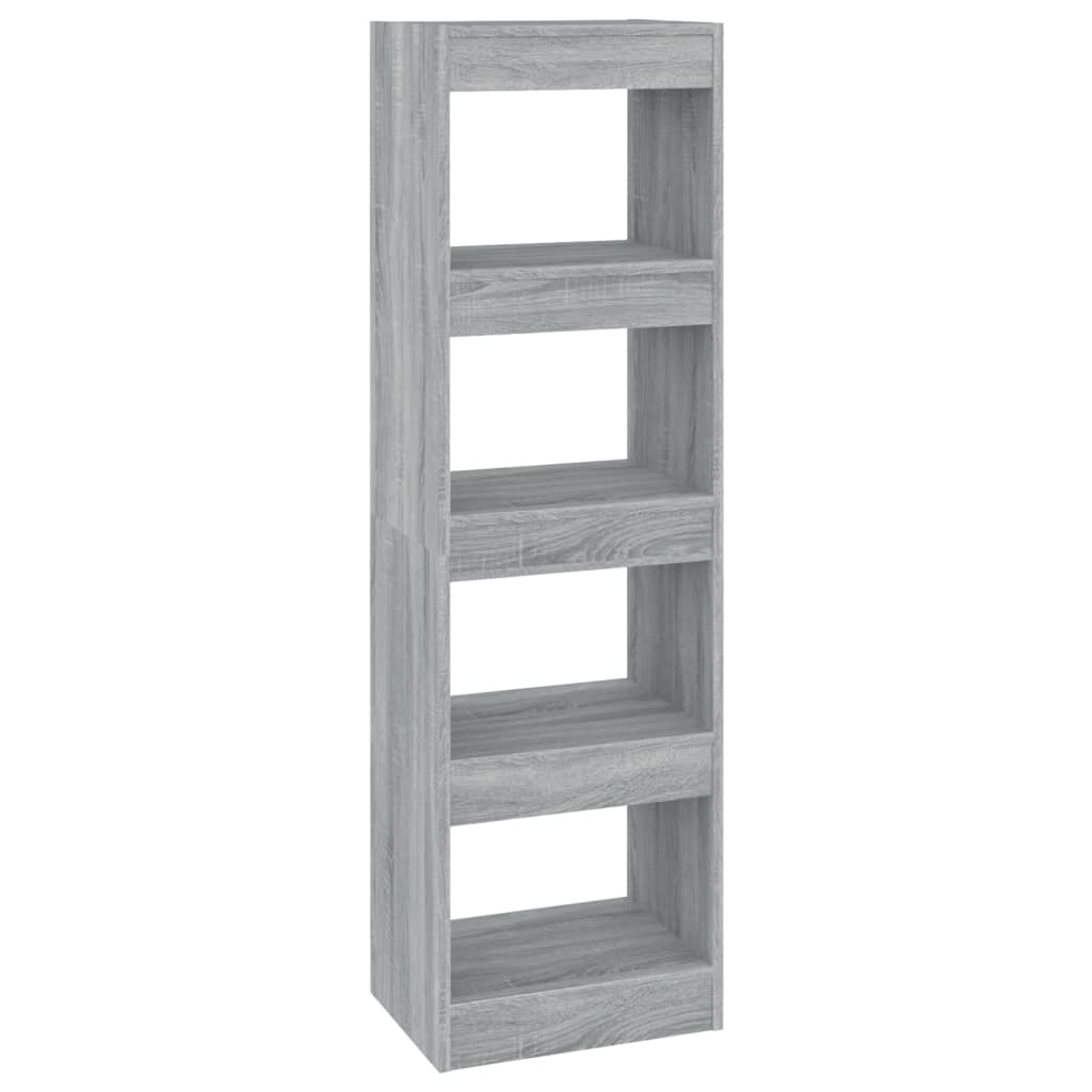 Libreria/Divisorio Grigio Sonoma 40x30x135 cm 813591