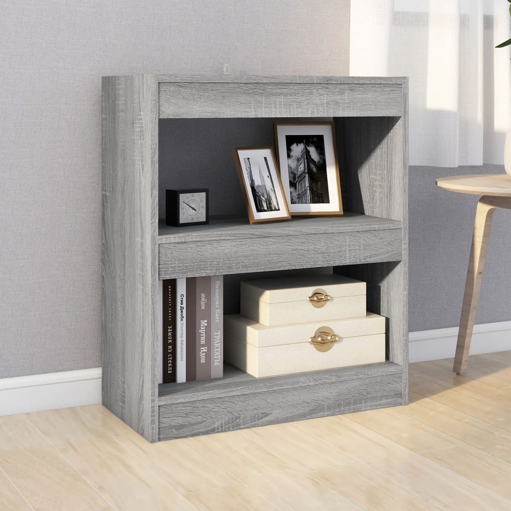 Libreria/Divisorio Grigio Sonoma 60x30x72 cm cod mxl 33800