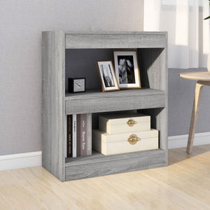 Libreria/Divisorio Grigio Sonoma 60x30x72 cm cod mxl 33800