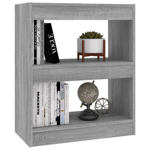 Libreria/Divisorio Grigio Sonoma 60x30x72 cm cod mxl 33800