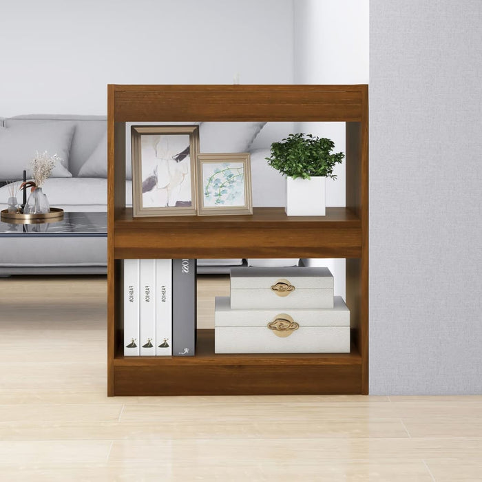 Libreria/Divisorio Rovere Marrone 60x30x72 cm cod mxl 23891