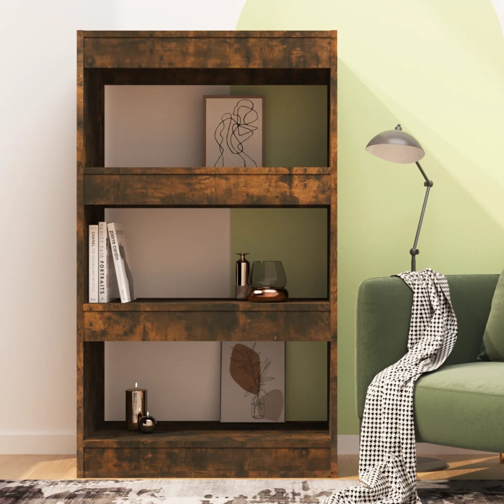 Libreria/Divisorio Rovere Fumo 60x30x103 cm in Truciolato 813602