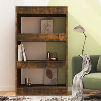 Libreria/Divisorio Rovere Fumo 60x30x103 cm in Truciolato 813602