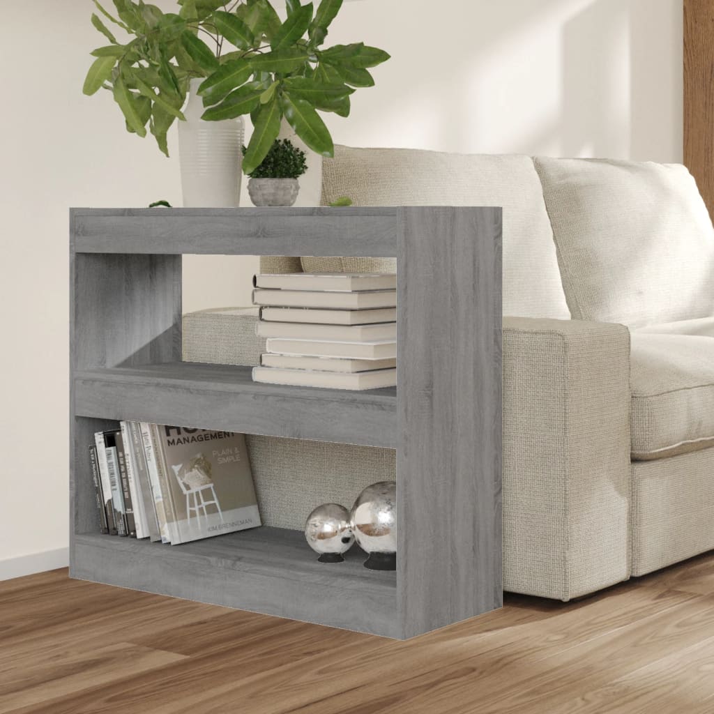 Libreria/Divisorio Grigio Sonoma 80x30x72 cm cod mxl 16162