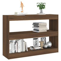 Libreria/Divisorio Rovere Marrone 100x30x72 cm cod mxl 72988