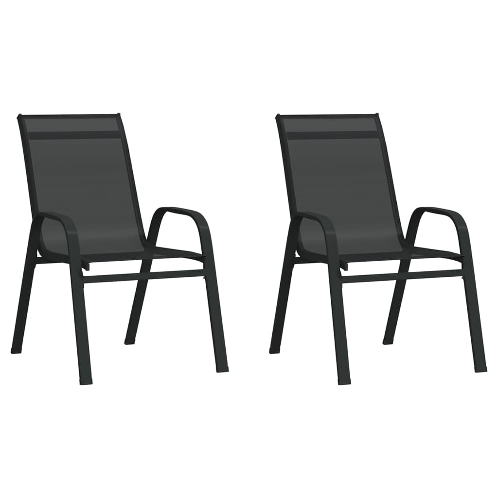 Set da Bistrot per Giardino 3 pz Nero cod mxl 36897