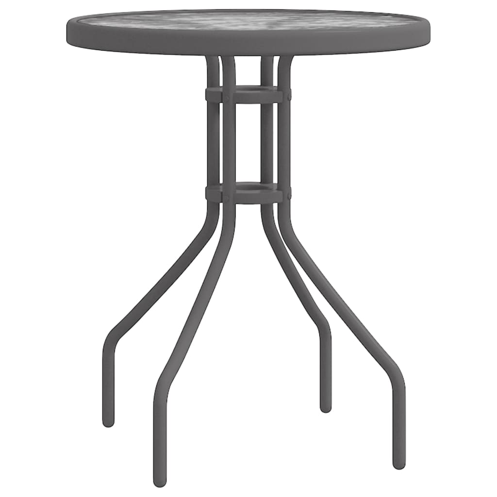 Set da Bistrot per Giardino 3 pz Grigio cod mxl 50297