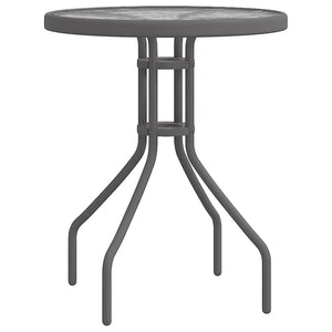 Set da Bistrot per Giardino 3 pz Grigio cod mxl 50297