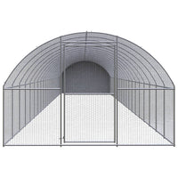 Gabbia per Polli da Esterno 3x20x2 m in Acciaio Zincato 3095479