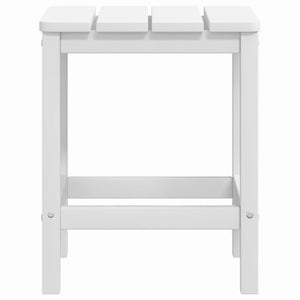 Sedia da Giardino con Tavolo Adirondack in HDPE Bianco cod mxl 6733