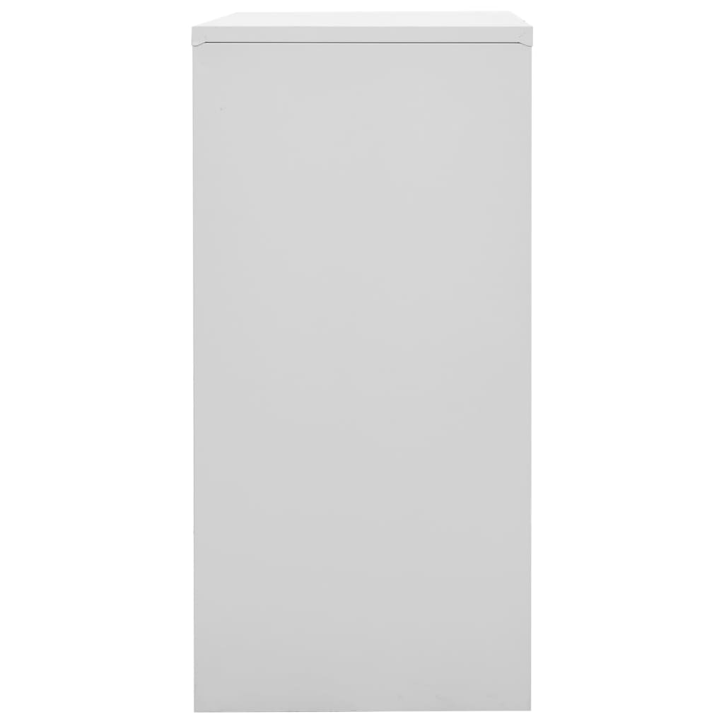 Armadietti Chiavi 2pz Grigio Chiaro Verde 90x45x92,5cm Acciaio cod mxl 43309