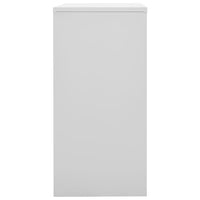 Armadietti Chiavi 2pz Grigio Chiaro Verde 90x45x92,5cm Acciaio cod mxl 43309