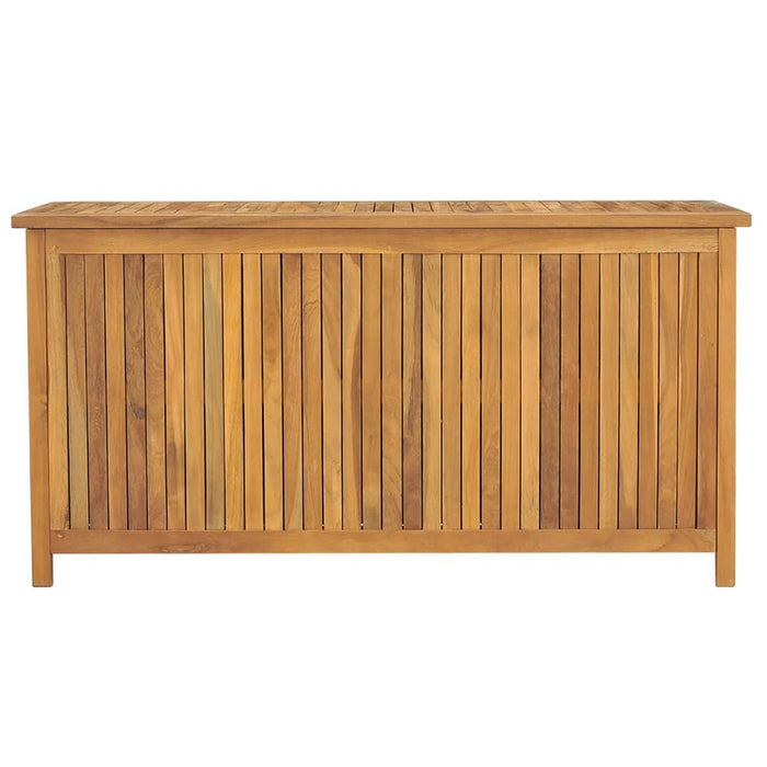 Cassa da Giardino 114x50x58 cm in Legno Massello di Teak 318732