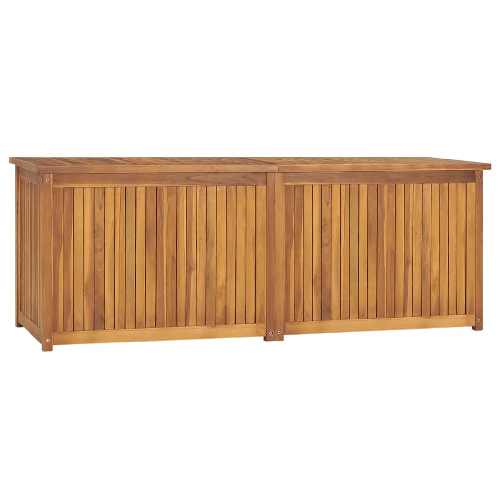 Cassa da Giardino 150x50x55 cm in Legno Massello di Teak 318733